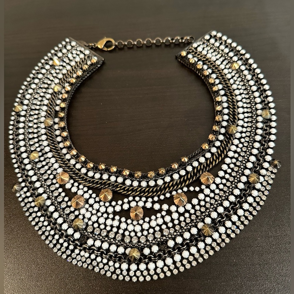 Iosselliani multi-strand statement necklace